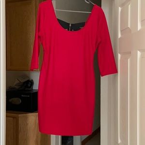 Red holiday dress!❤️